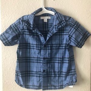 Burberry Children Button Down Shirt, Size 18M